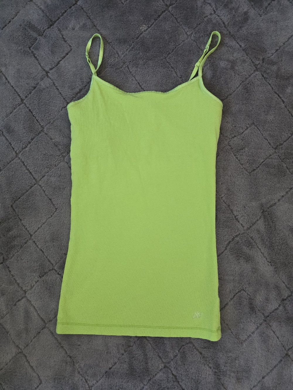 Aeropostale Neon Lime Spaghetti Strap Camisole